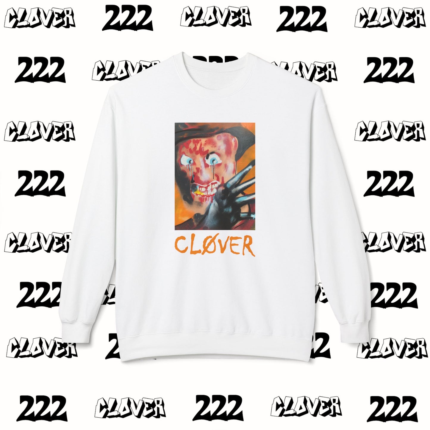 FREDDY KRUEGER CREWNECK (White)