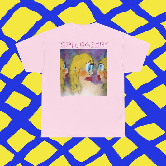 GIRL GOSSIP TEE (Pink)