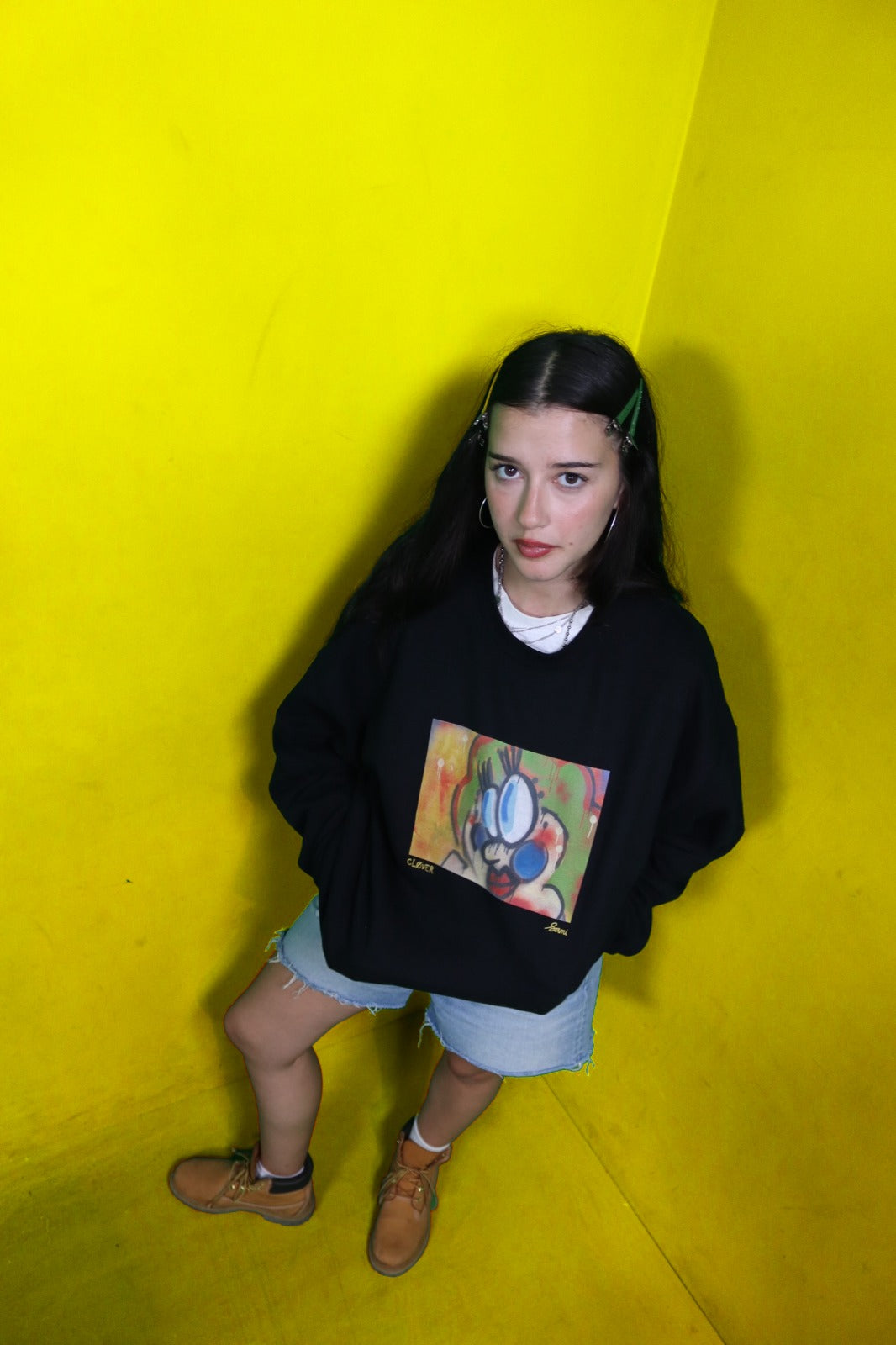 A NEW DATE CREWNECK (Black)